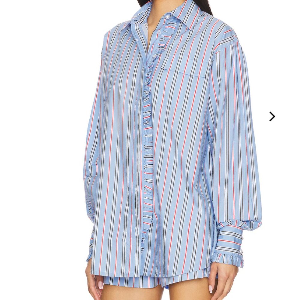 Damson Madder BNWT Kylie Oversized Shirt - Picture 9 of 9